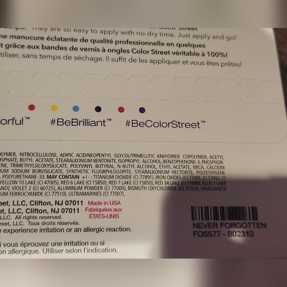 Colorstreet (bundle set of 3) Nail Strips - Picture 3 of 7